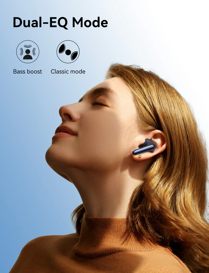 JoyRoom Funpods Series JR-FN2 ANC+ENC True Wireless Earbuds - Black JoyRoom Funpods Series JR-FN2 ANC+ENC True Wireless Earbuds - Black